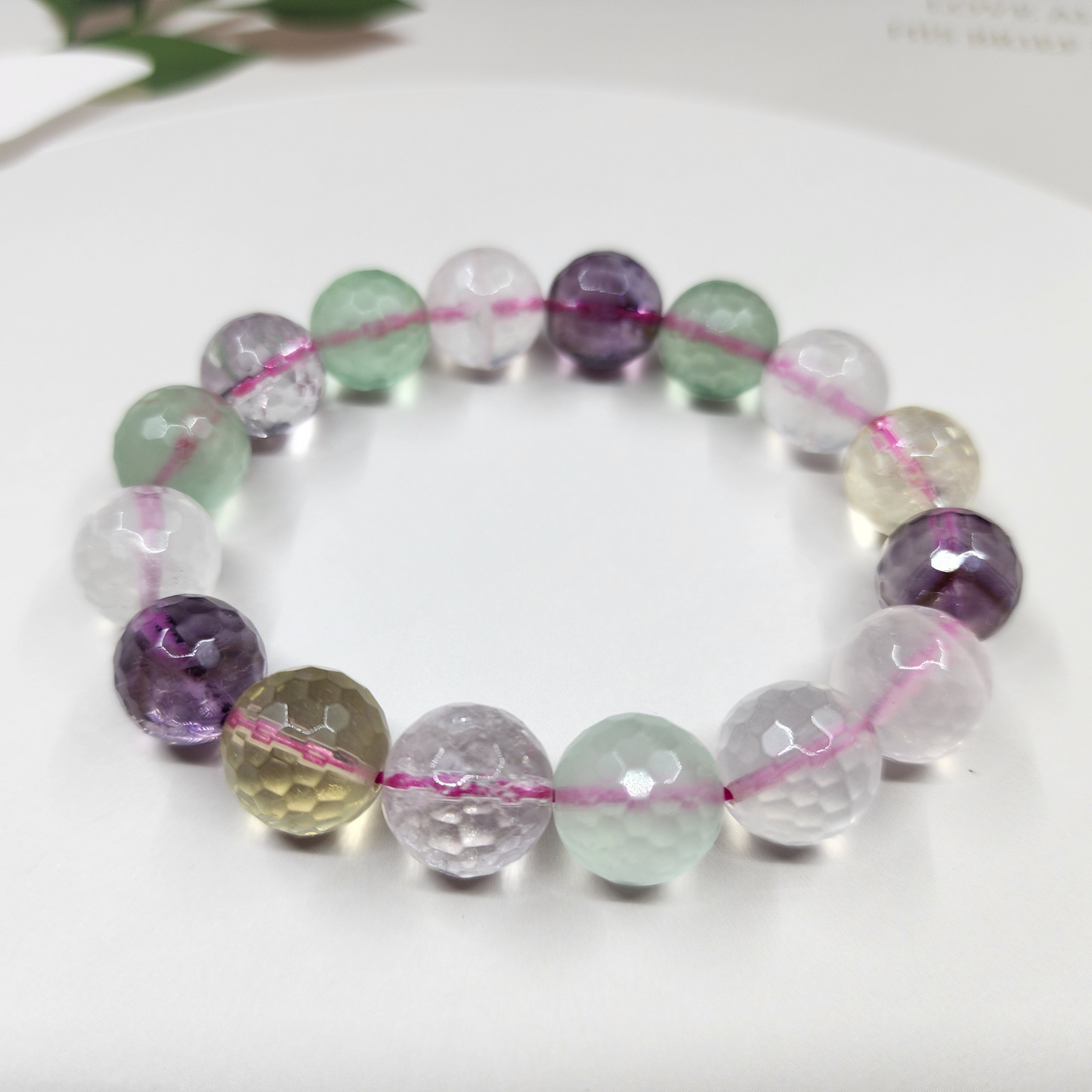 天然五行水晶手串 5-Element Crystal Bracelet | Gelang Kristal 5-Unsur调和五行招财纳福Harmonize ElementsSeimbang Lima Unsur