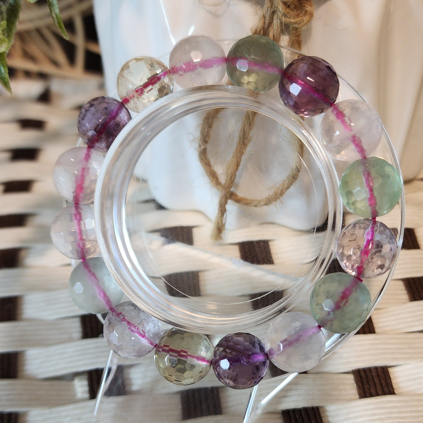 天然五行水晶手串 5-Element Crystal Bracelet | Gelang Kristal 5-Unsur调和五行招财纳福Harmonize ElementsSeimbang Lima Unsur