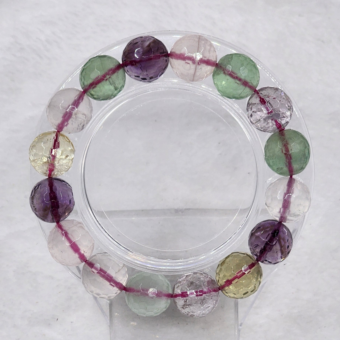 天然五行水晶手串 5-Element Crystal Bracelet | Gelang Kristal 5-Unsur调和五行招财纳福Harmonize ElementsSeimbang Lima Unsur