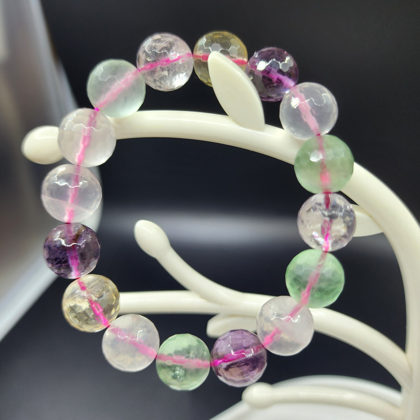 天然五行水晶手串 5-Element Crystal Bracelet | Gelang Kristal 5-Unsur调和五行招财纳福Harmonize ElementsSeimbang Lima Unsur