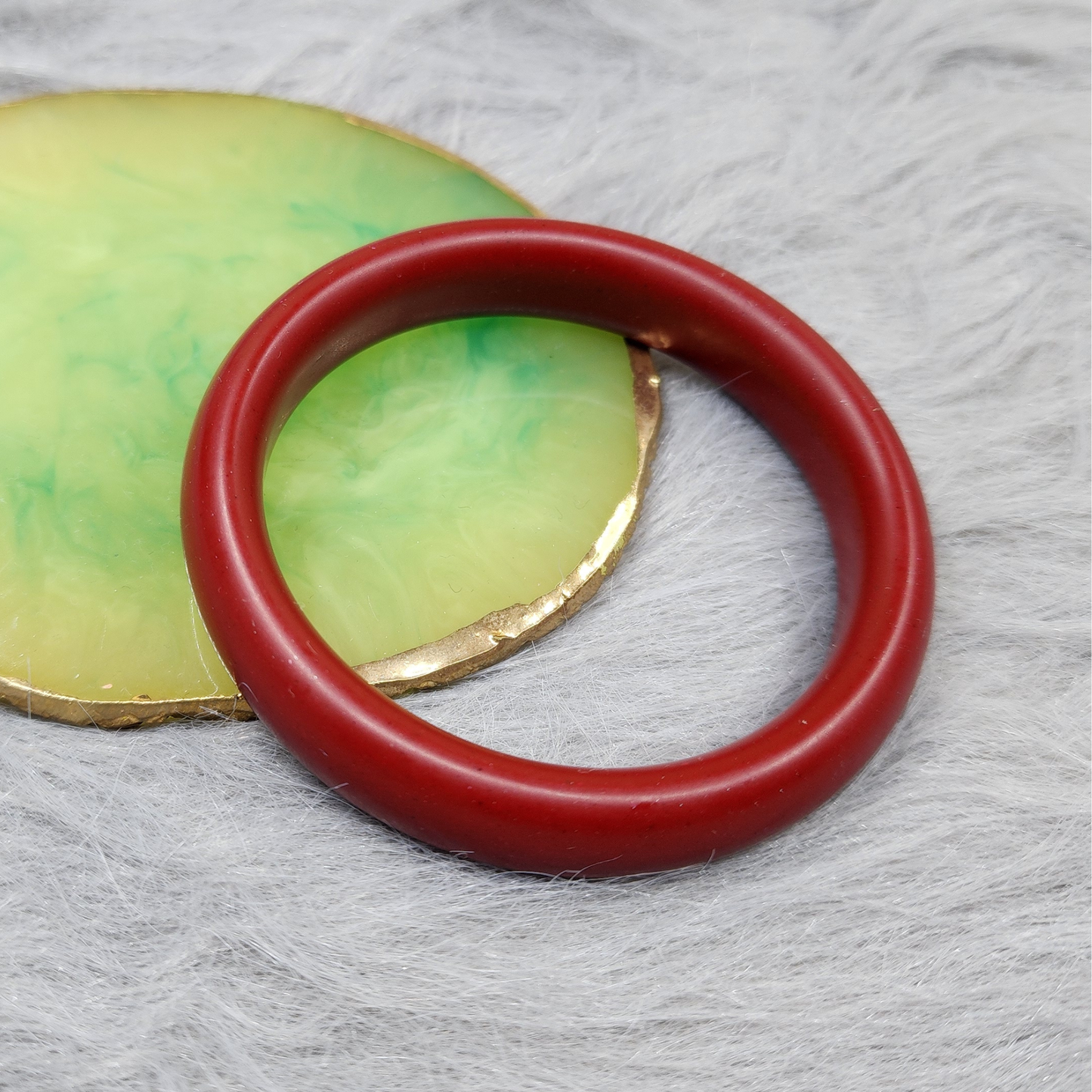 Cinnabar Wide Energy Bangle Bracelet｜Protection & Wealth｜Natural Red Crystal｜Hadiah Lelaki & Wanita｜Pelindung Diri & Tarik Rezeki