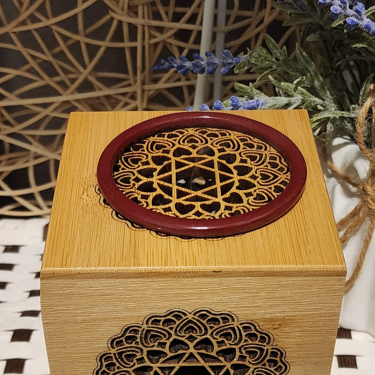 Genuine Cinnabar (Zhusha) Slim Round Bangle – Protection & Good Luck | Wealth & Safety Amulet | Unisex | Gift-Ready | Certified Authentic  ‖ Gelang Cinnabar Asli – Perlindungan, Tuah Baik & Rezeki | Jaminan Ketulenan Dengan Sijil