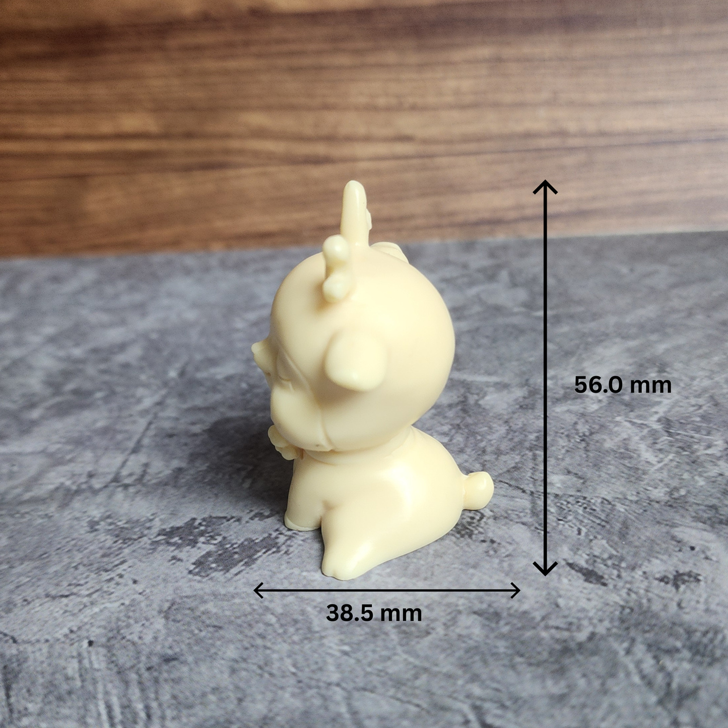 Ruxin's Radiance Collection-Natural Ivory Palm Deer Figurine – Lucky Feng Shui Car & Home Decor | Patung Rusa Ivory Semula Jadi Hiasan Feng Shui