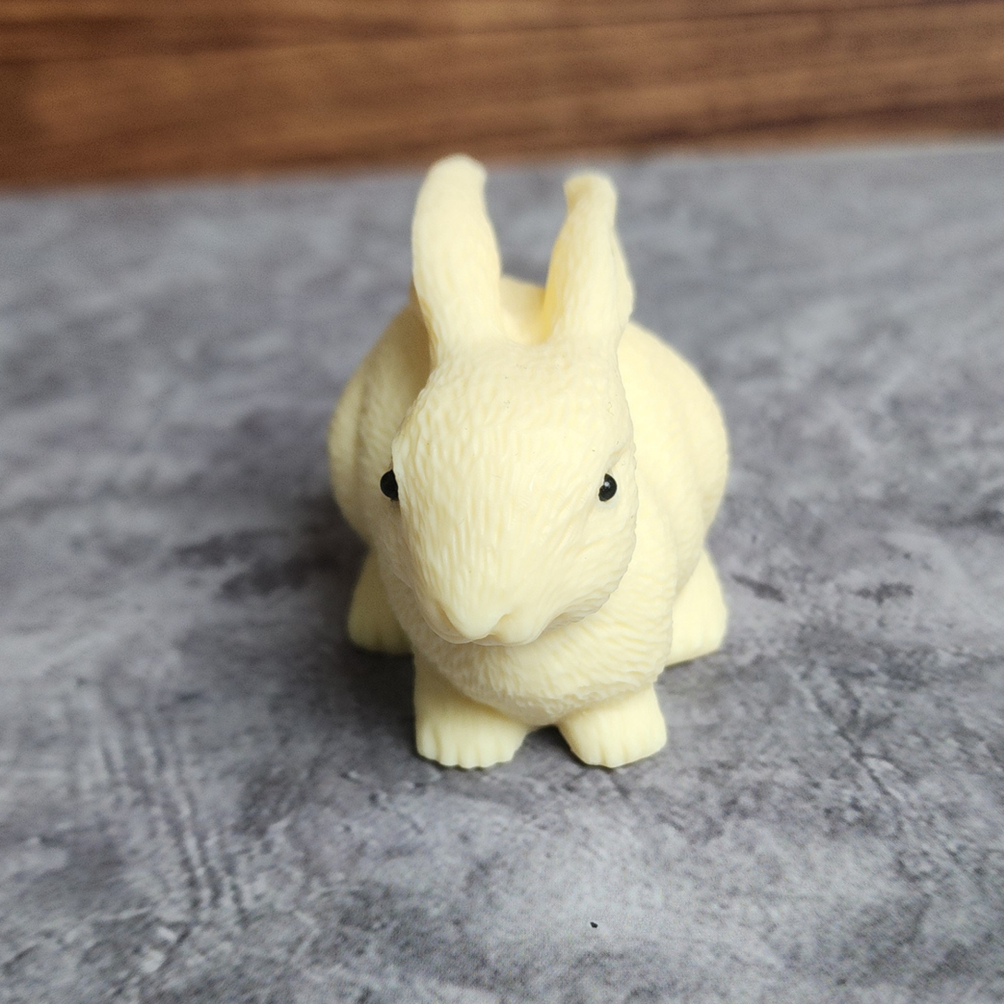 Ruxin's Radiance Collection-Natural Ivory Palm Rabbit Figurine Hand Carved Bunny Decor | Patung Arnab Ivory Palm Semula Jadi Ukiran Tangan
