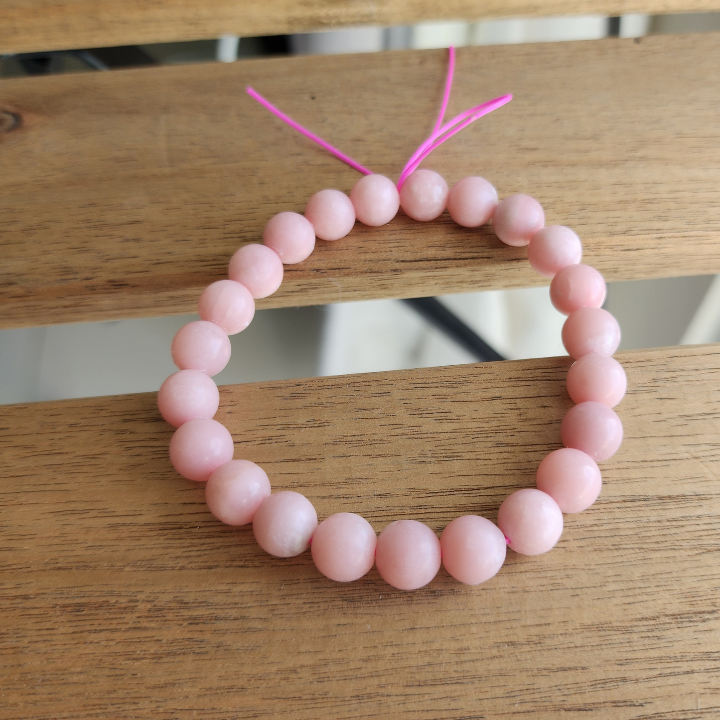 Natural Pink Opal Bracelet｜Emotional Healing & Self-Love｜Heart Chakra Crystal Jewelry｜Gelang Opal Merah Jambu Asli｜Kasih Sayang & Penyembuhan Jiwa