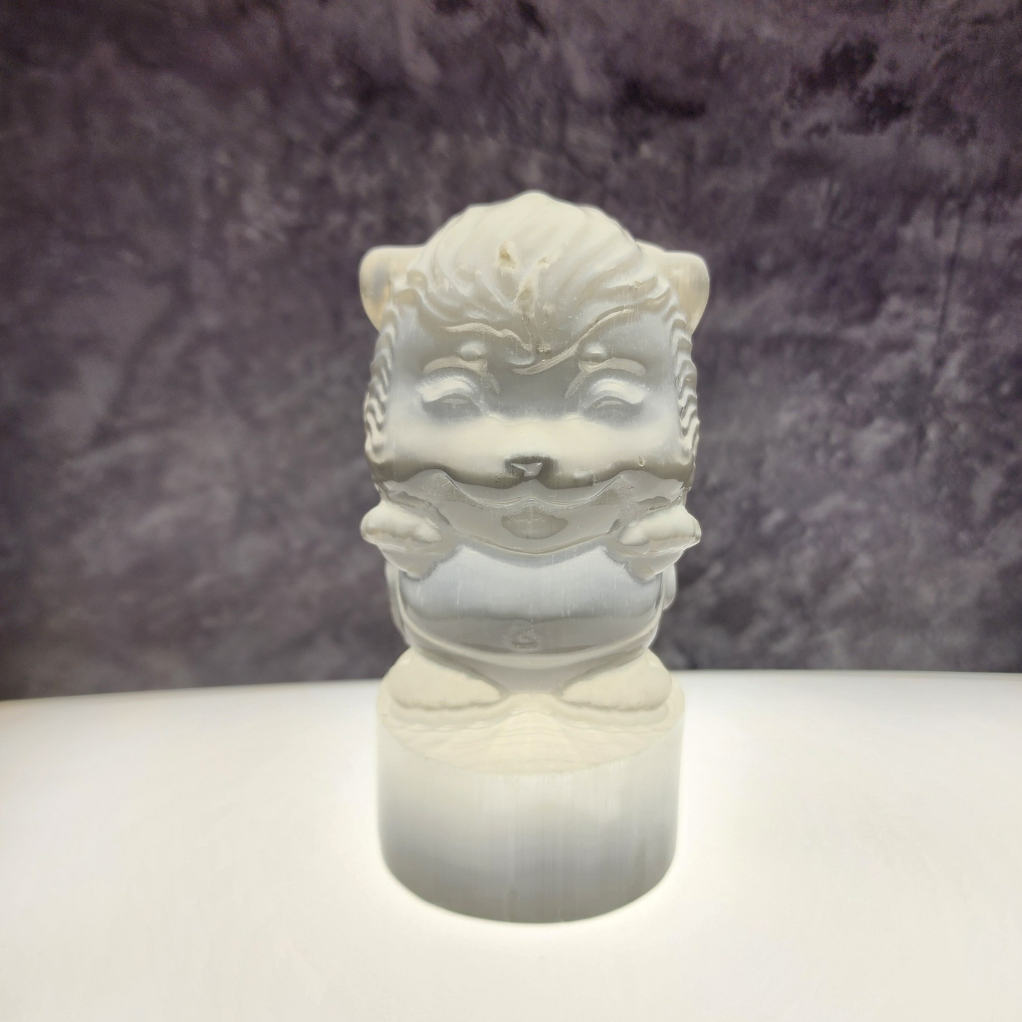 Natural Moroccan Selenite Carved Figurine | Crystal Energy Cleansing Decor | Hiasan Selenite Asli Maghribi untuk Pembersihan Tenaga & Perlindungan |【Real Item | Limited Edition】