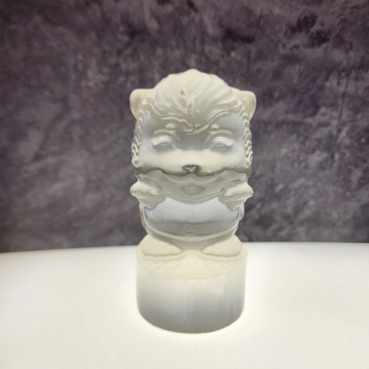 Natural Moroccan Selenite Carved Figurine | Crystal Energy Cleansing Decor | Hiasan Selenite Asli Maghribi untuk Pembersihan Tenaga & Perlindungan |【Real Item | Limited Edition】