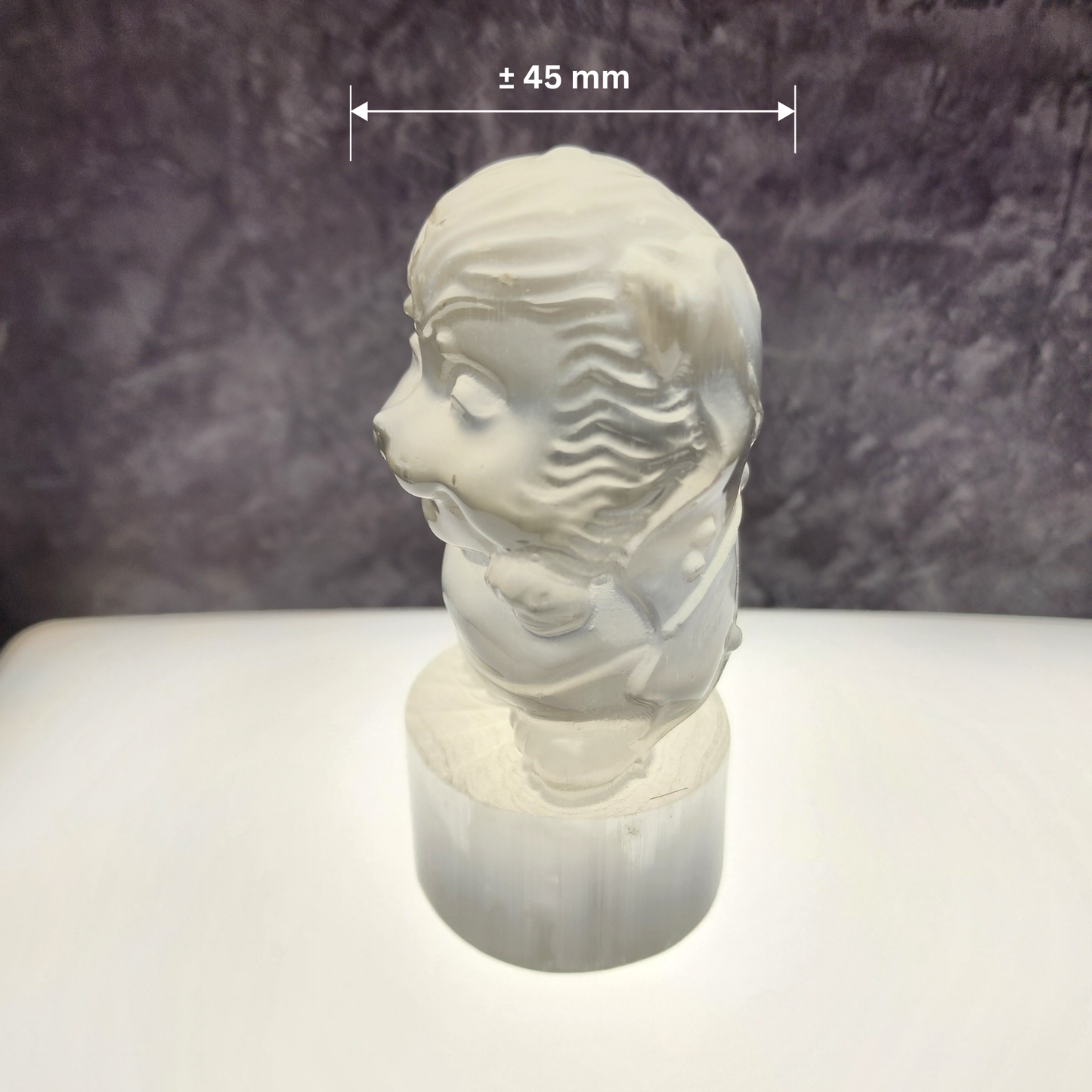Natural Moroccan Selenite Carved Figurine | Crystal Energy Cleansing Decor | Hiasan Selenite Asli Maghribi untuk Pembersihan Tenaga & Perlindungan |【Real Item | Limited Edition】