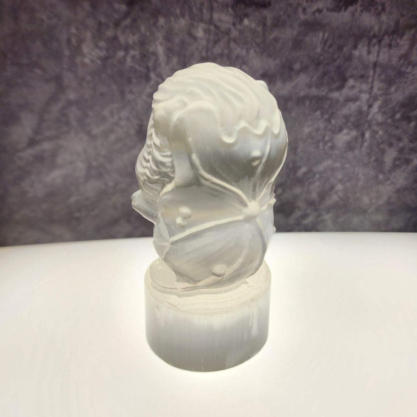 Natural Moroccan Selenite Carved Figurine | Crystal Energy Cleansing Decor | Hiasan Selenite Asli Maghribi untuk Pembersihan Tenaga & Perlindungan |【Real Item | Limited Edition】