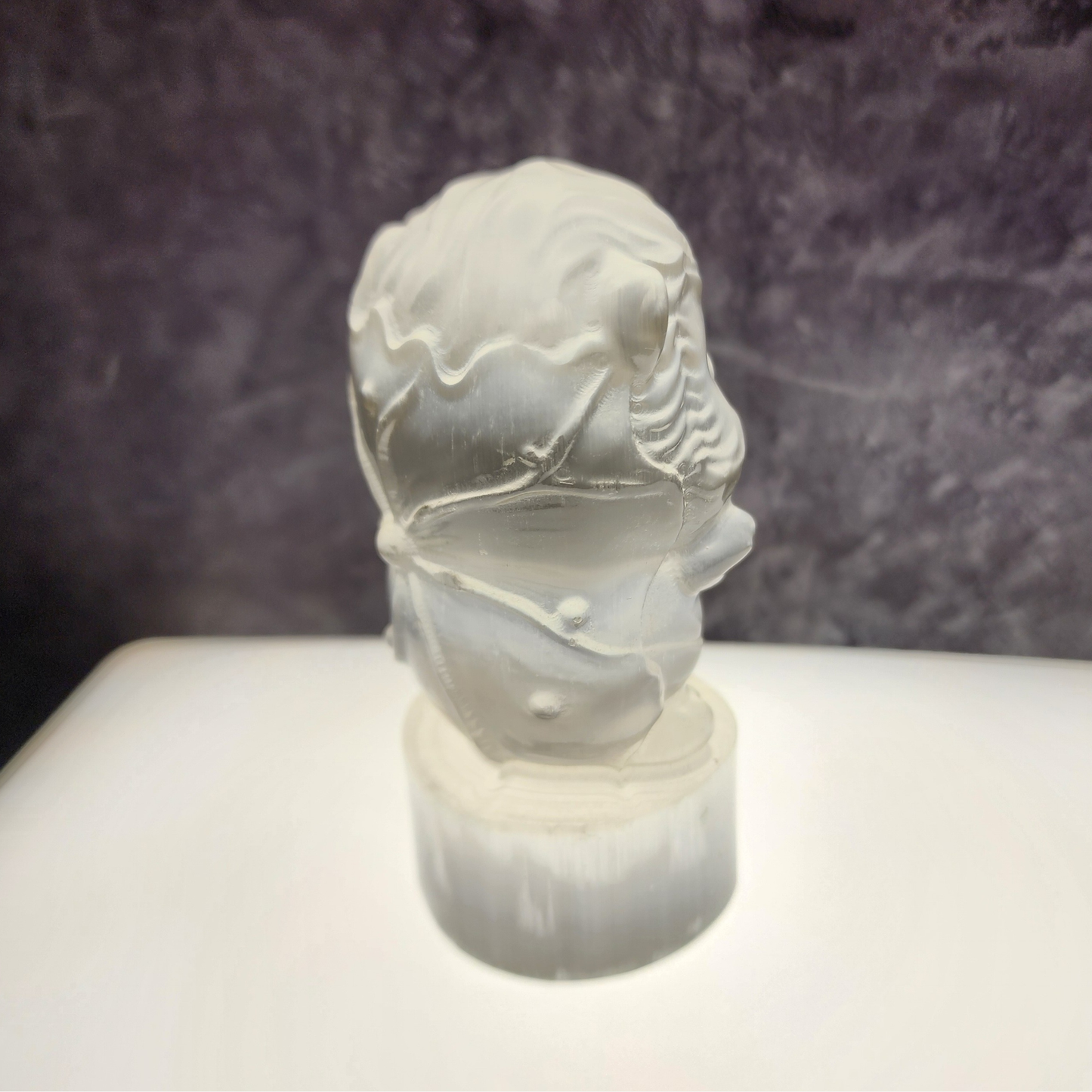 Natural Moroccan Selenite Carved Figurine | Crystal Energy Cleansing Decor | Hiasan Selenite Asli Maghribi untuk Pembersihan Tenaga & Perlindungan |【Real Item | Limited Edition】