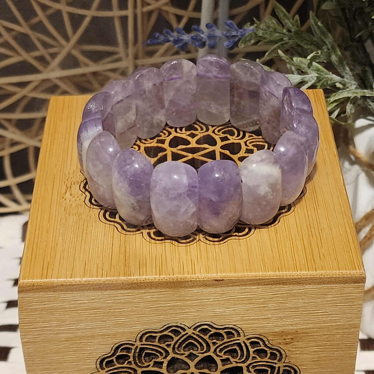 Lavender Amethyst Power Bracelet | 薰衣紫晶霸能手排 | Gelang Kuasa AmethystENERGY GUARDIAN能量守护 • 权柄在握PELINDUNG TENAGA