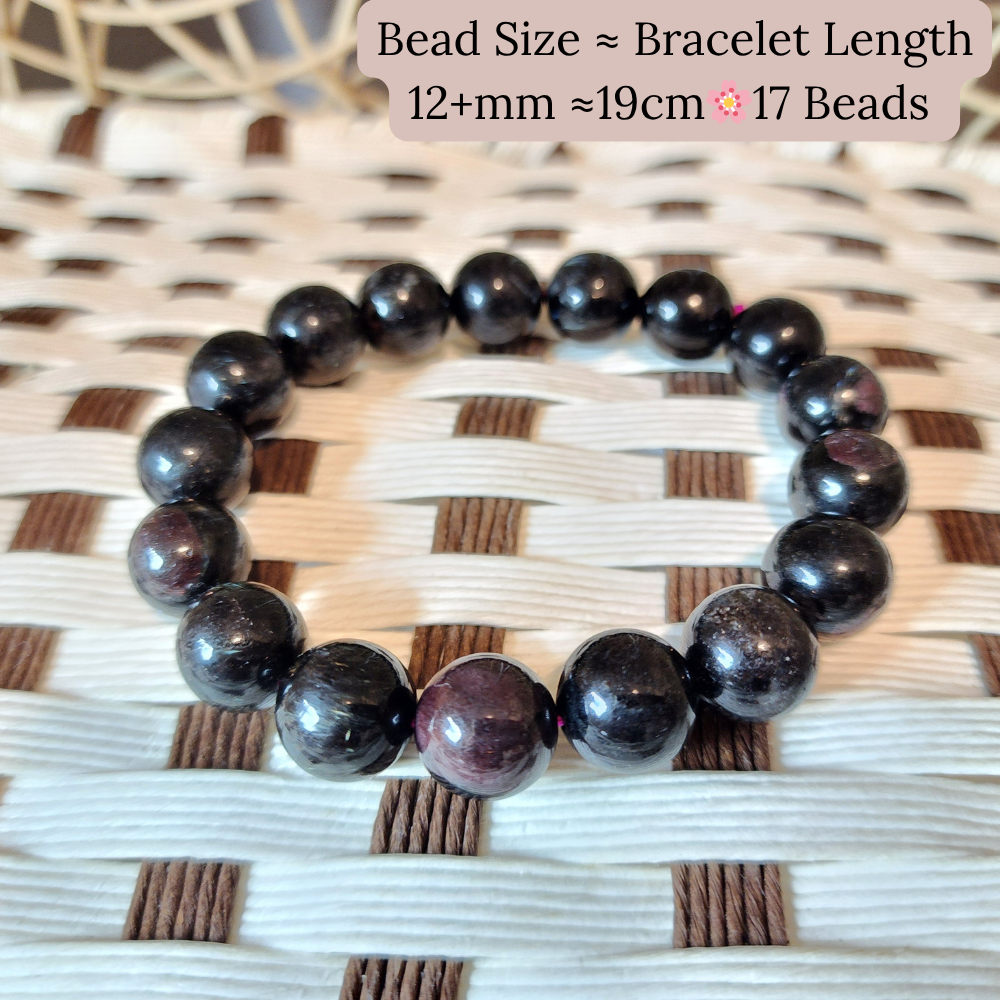 Golden Fortune Garnet Bracelet - Wealth & Protection金运石榴花手链-招财护身Gelang Garnet Nasib Emas - Kaya & Lindungan