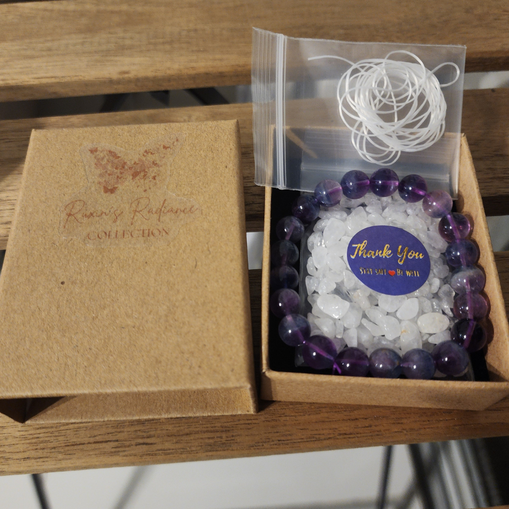 Golden Fortune Garnet Bracelet - Wealth & Protection金运石榴花手链-招财护身Gelang Garnet Nasib Emas - Kaya & Lindungan