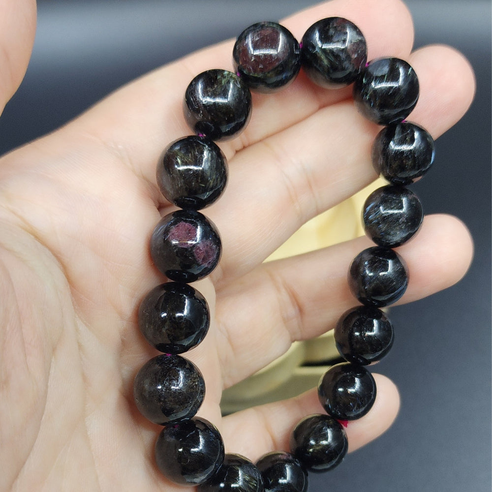 Golden Fortune Garnet Bracelet - Wealth & Protection金运石榴花手链-招财护身Gelang Garnet Nasib Emas - Kaya & Lindungan