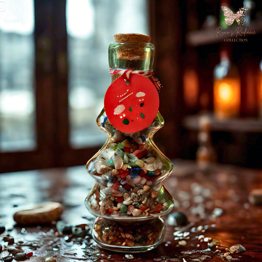 Ruxin's Natural Mix Crystal Christmas Tree [Limited Edition] – Radiant Holiday Lucky Décor  | 如杏天然混合水晶圣诞树 [高品质]，节日幸运居家摆