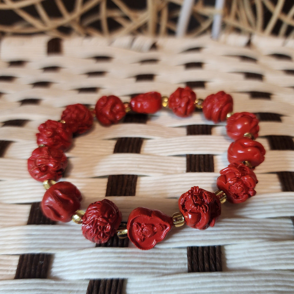 朱砂12生肖手链 | Cinnabar Zodiac Bracelet | Gelang Zodiak Cinnabar | 辟邪转运 | Boost Luck & Aura | Tarik Tuah