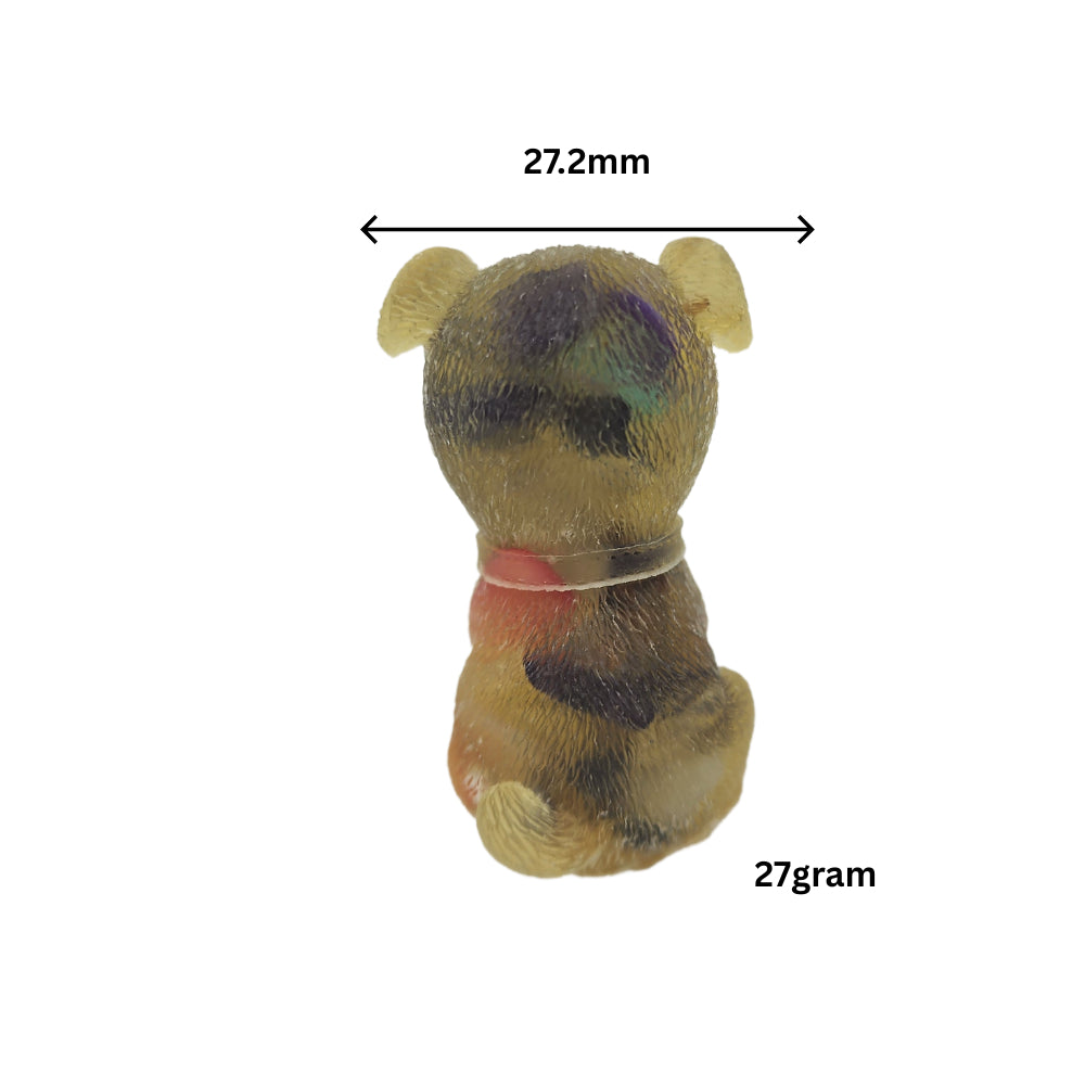 Ruxin'sRadiance: Grape Green Crystal Schnauzer Stone Resin 葡萄绿晶雪纳瑞：碎石胶宠 Anjing Schnauzer Kristal Hijau Anggur Batu Resin