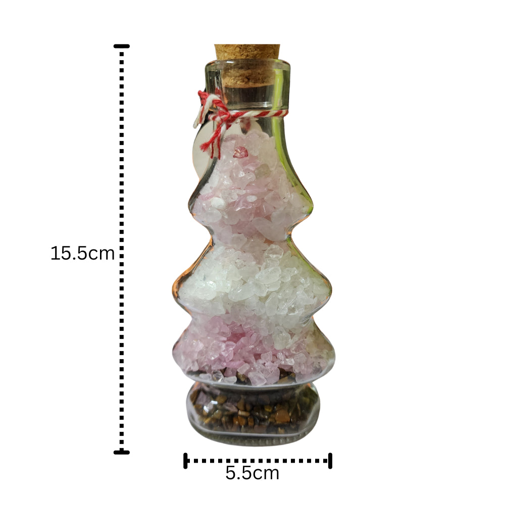 Ruxin's Natural Crystal Christmas Tree [Limited Edition]– Radiant Holiday Lucky Décor  | 如杏天然水晶圣诞[高品质]，节日幸运居家摆件